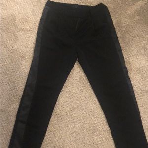 H&M black tuxedo pants